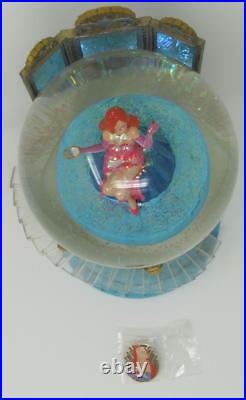 Disney Musical Snow Globe Jessica Rabbit Looks in Mirror plus LE 500 pin 96698P