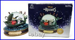 Disney Musical Snow Globe The Rescuers 30th Anniversary Limited Edition Rare