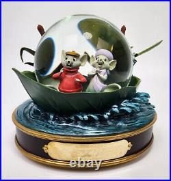 Disney Musical Snow Globe The Rescuers 30th Anniversary Limited Edition Rare