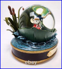 Disney Musical Snow Globe The Rescuers 30th Anniversary Limited Edition Rare