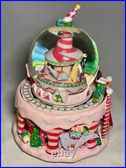 Disney Nightmare Before Christmas Lighted Music Box Snow Globe Christmas Town