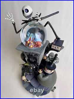 Disney Nightmare Before Christmas Snow Globe 10th Anniversary Music Box RARE