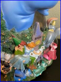 Disney Parade Aladdin Share a Dream Come True Musical Snow Globe Look At Pics