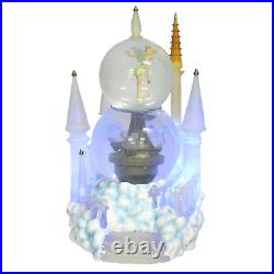 Disney Parks Cinderella's Castle Animated Musical Snow Globe When You Imagine