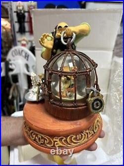 Disney Pinocchio & Stromboli 10 Musical Snow Globe Box Jiminy Cricket NIB-NEW