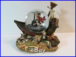 Disney Pirates Of The Caribbean Yo Ho Musical Snow Globe Dead Helmsman see video