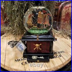 Disney Pirates of the Caribbean Worlds End Musical Light Up Snow Globe