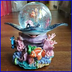 Disney & Pixar Finding Nemo Over the Waves Musical Snow Globe