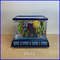 Disney Pixar Finding Nemo Tiny Bubbles Aquarium Fish Tank Musical Snow Globe