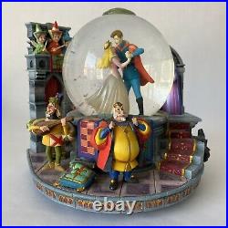 Disney Pixar Sleeping Beauty Musical Snow Globe Snowdome Used