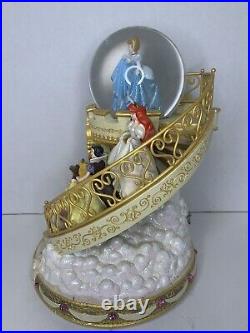 Disney Princess Club The Happiest Celebration On Earth Music Box Snow Globe