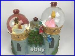 Disney Princess Crown Ball Musical Snow Globe A Dream Is A Wish Your Heart Makes