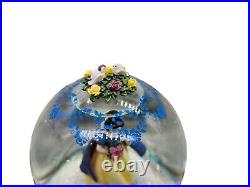 Disney Princess Garden Musical Snow Globe Snow White Belle Cinderella Ariel