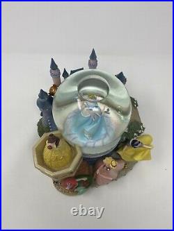 Disney Princess Musical Snow Globe A Dream Is A Wish Your Heart Makes EUC