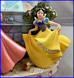 Disney Princess Musical Water Globe Cinderella Belle Ariel Snow White Sleeping