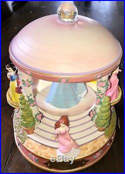 Disney Princess Snow Globe Gazebo with Balconies Musical Light Up Disney Store