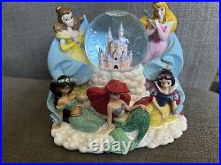 Disney Princess Snow globe (Lights and Musical) Fully Functional Tested