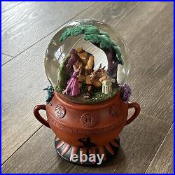 Disney Rare Hercules Musical Snow Globe-Plays Go The Distance