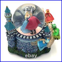 Disney Sleeping Beauty Aurora Once Upon A Dream Castle Musical Globe