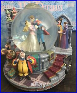 Disney Sleeping Beauty Musical Snow Globe With Box