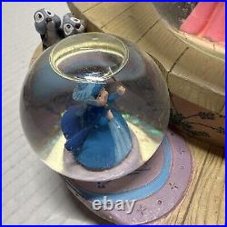 Disney Sleeping Beauty Musical Snow Globe With Multi Globes Fairy Godmothers