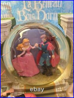 Disney Sleeping Beauty'Once Upon A Dream' Double-Sided Musical Snow Globe withBox