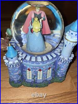 Disney Sleeping Beauty Once Upon A Dream Musical Globe With 3 Fairies