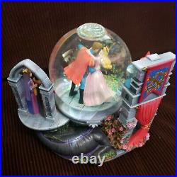 Disney Sleeping Beauty Once Upon A Dream Musical Light up Snow Globe