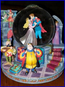 Disney Sleeping Beauty Prince Philip Snow Globe Music Box