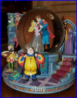 Disney Sleeping Beauty Prince Philip Snow Globe Music Box