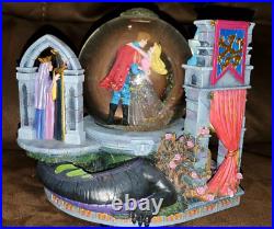 Disney Sleeping Beauty Prince Philip Snow Globe Music Box