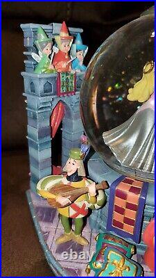 Disney Sleeping Beauty Prince Philip Snow Globe Music Box