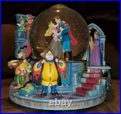 Disney Sleeping Beauty Prince Philip Snow Globe Music Box