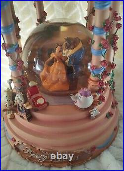 Disney Snow Globe Beauty And The Beast Music