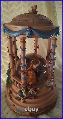 Disney Snow Globe Beauty And The Beast Music