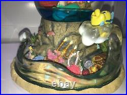 Disney Snow Globe LITTLE MERMAID Ariel Musical Part Of Your World Lights Up