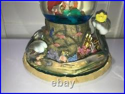 Disney Snow Globe LITTLE MERMAID Ariel Musical Part Of Your World Lights Up