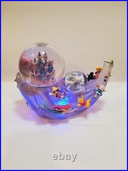 Disney Snow Globe Multi Character Musical Wave Light Up Zip A Dee Doo Dah