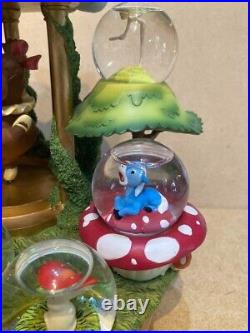 Disney Snow Globe Music Box The Sorcerer's Apprentice Rare