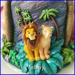 Disney Snow Globe Water Globe Lion King II Simba's Pride Musical Plays Upendi