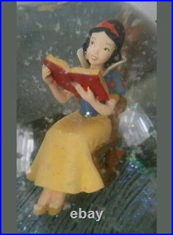 Disney Snow White Musical Snow Globe with Moving Rocking Chair
