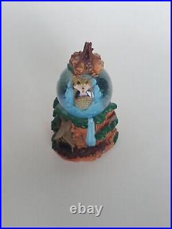 Disney Splash Mountain Mini Musical Snow Globe 4 Brer Rabbit Chikapin Hill