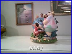 Disney Stitch as Elvis musical snow globe