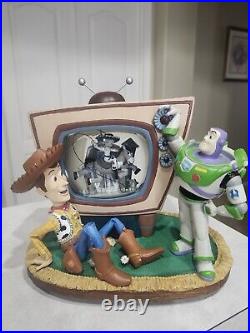 Disney Store 1995 Toy Story Snow Globe And Music Box