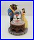 Disney-Store-Beauty-The-Beast-Musical-Snow-Globe-Rose-Enchanted-Retired-1991-01-gghe