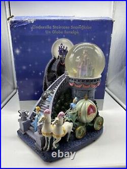 Disney Store CINDERELLA DREAM OF THE BALL Musical Light Up Double Snow Globe