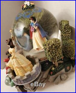 Disney Store Exclusive 5 Princess Musical Snow Globe Once Upon A Dream