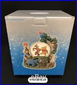 Disney Store Exclusive LARGE Winnie the Pooh Musical Globe New Sealed