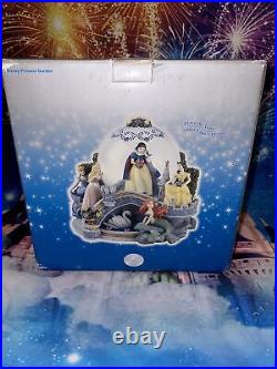 Disney Store Exclusive Princess Once Upon A Dream Musical Snow Globe WithBox