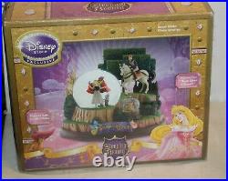 Disney Store Exclusive Sleeping Beauty Snow Globe Musical Music Box Princess